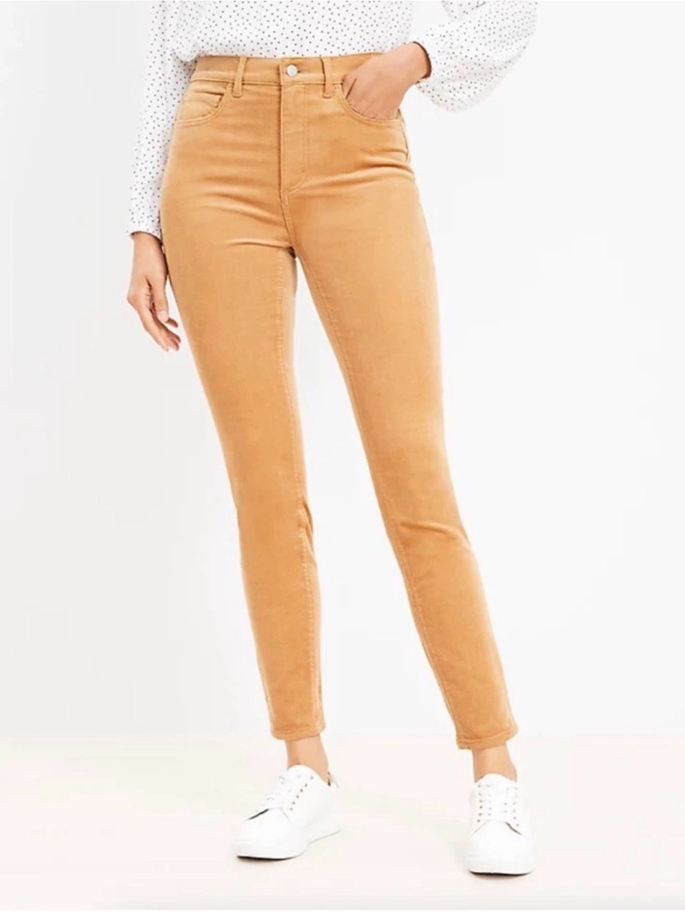 LOFT Skinny Corduroy Pants